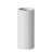 Modern Tall Cylinder Concrete Plant Pot, 18.5" H Decor Planter with Drainage Hole, Bright White-642226100-642226106