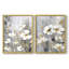FLORAL Series CDVII - Reproduction encadrée de qualité supérieure - prête à être accrochée - aucun clou requis - aucun clou requis-2143851838-2143851837
