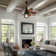 52cm Socket Ceiling Fan with Remote Control and Light Kit Included