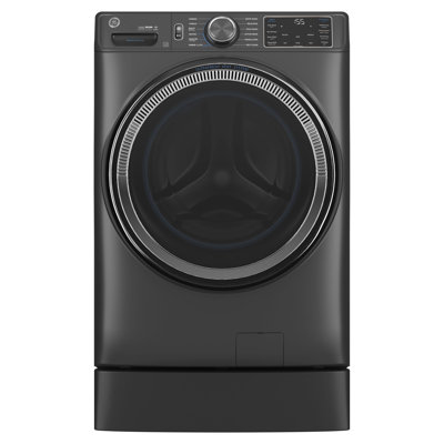 GE Appliances 5 Cubic Feet Energy Star Front Load Washer with Steam Wash