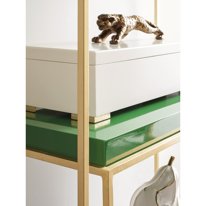 Wood Jewelry Box, Cream