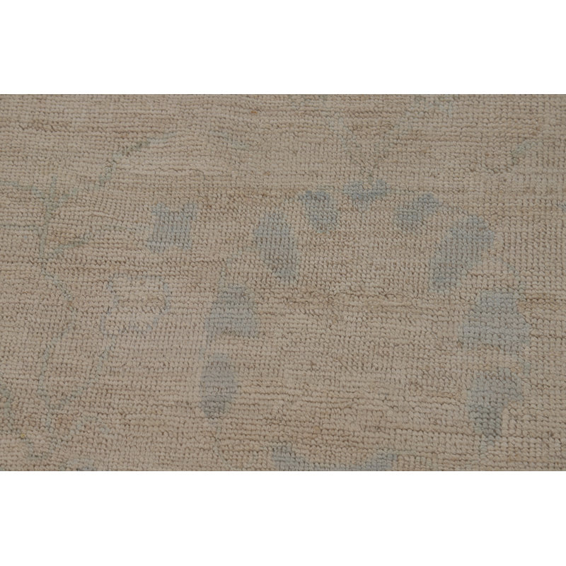 Vegetable Dye Oushak Turkish Area Rug 6x9