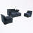 Taquila U-Shaped Sleeper Sectional Modular Sofa Bed-209957985