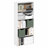 Book Shelf, 4-Tier Bookshelf, Bookcase with Open Storage Shelf, 9.3 x 31.3 x 41.8, for Home Office, Living Room, Amber Pine-121881946-128760372