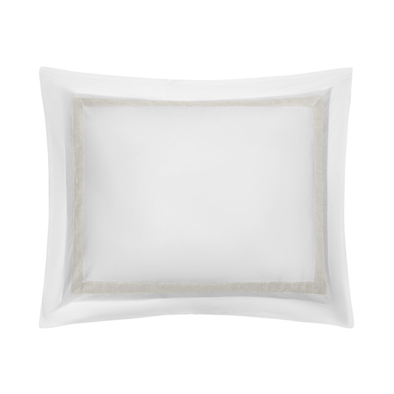 Yves Sham, White/Antique Cream HBN, Standard