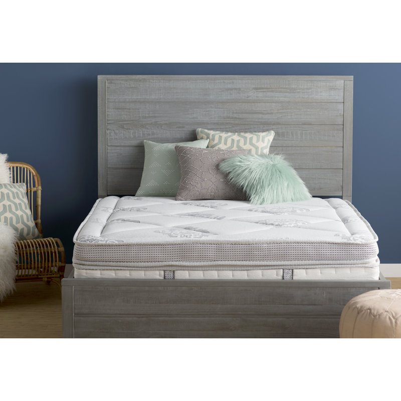 Montauk Bedroom Set, Rustic Walnut, Queen, 2 Pcs: Bed, Nightstand