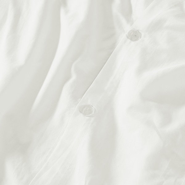Ensemble de housse de couette en coton percale 400TC Borghese Roma 400TC, Housse de couette pour grand lit + 2 taies décora