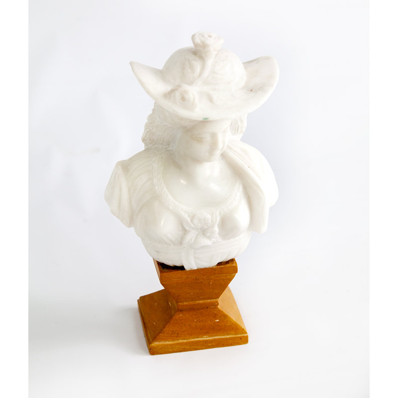 Lady at the Races Marble Statue