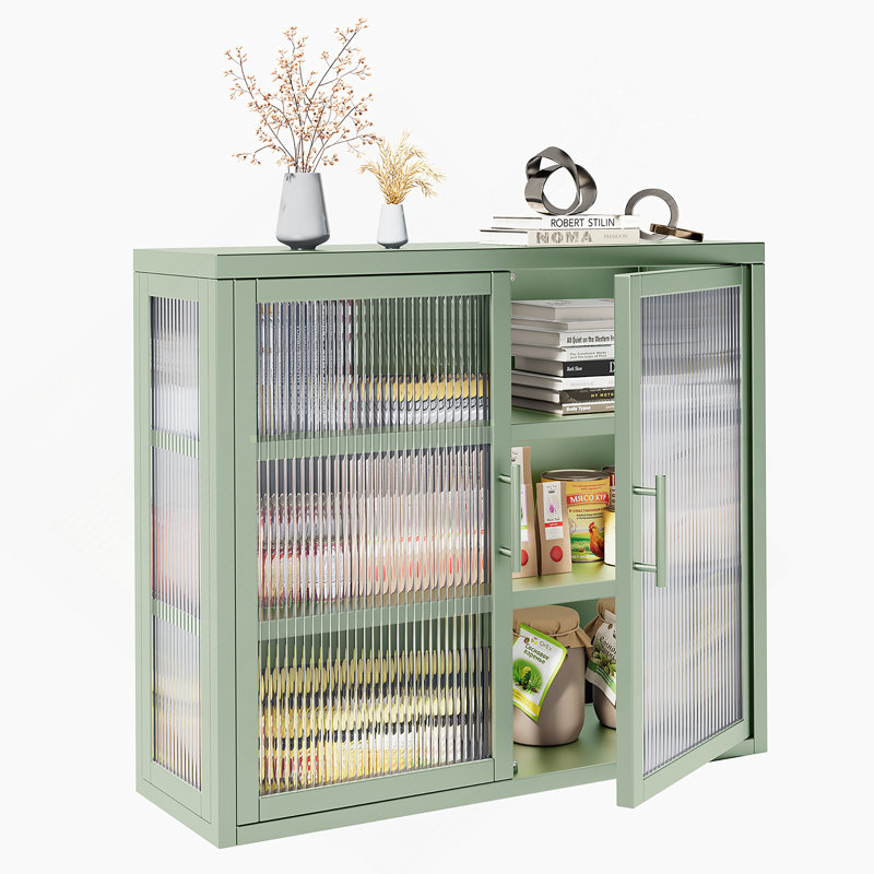 Armoire murale de bureau avec tablettes amovibles