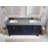 Malibu 72'' Double Bathroom Vanity with Top-75218993