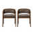 Brown Cushion/Walnut Frame selected
