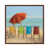 Classic Brown Wood Framed Canvas
