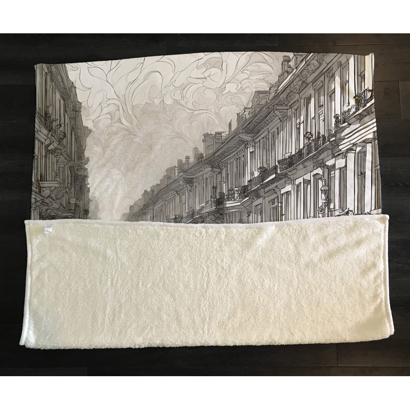 Throw Blanket, 51" W x 60" L