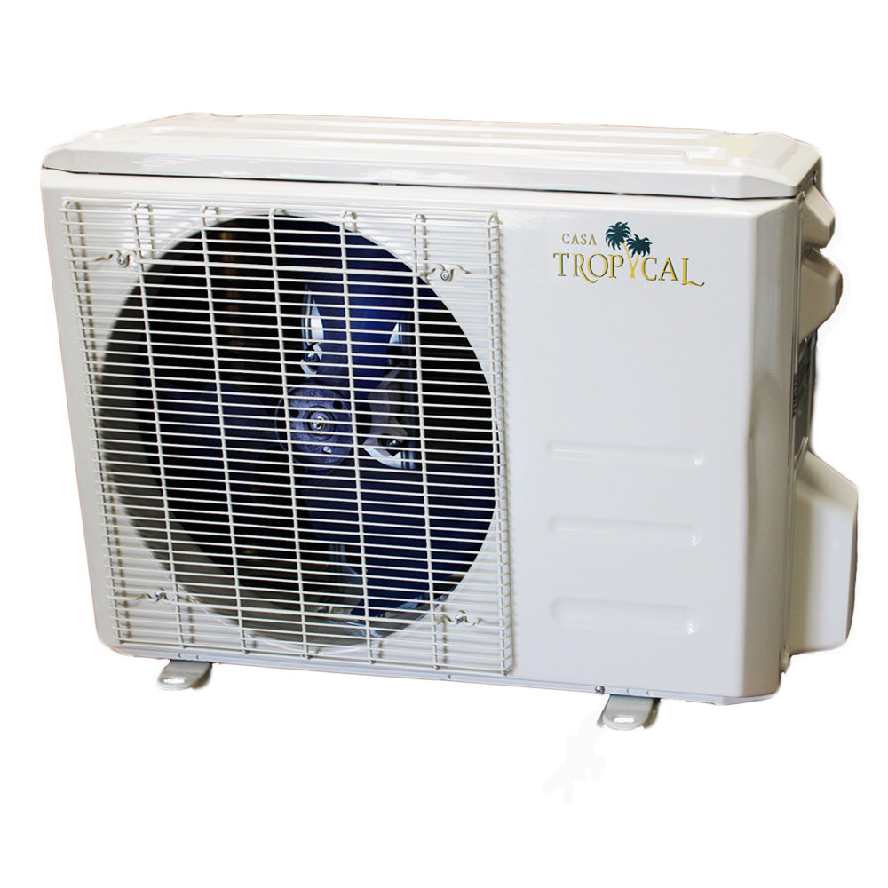 CASA TROPICAL 24000 BTU Ductless Mini Split Air Conditioner with Heater and  Remote Included