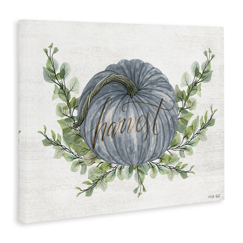 «Blue Harvest Pumpkin» par Cindy Jacobs, H 16 po x l 20 po