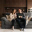 Upholstered 57.4 " Chenille Sectional