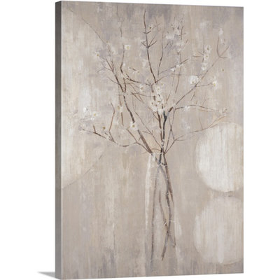 «Dritana Champagne Blossoms» par Liz Jardine, reproduction d'art sur toile