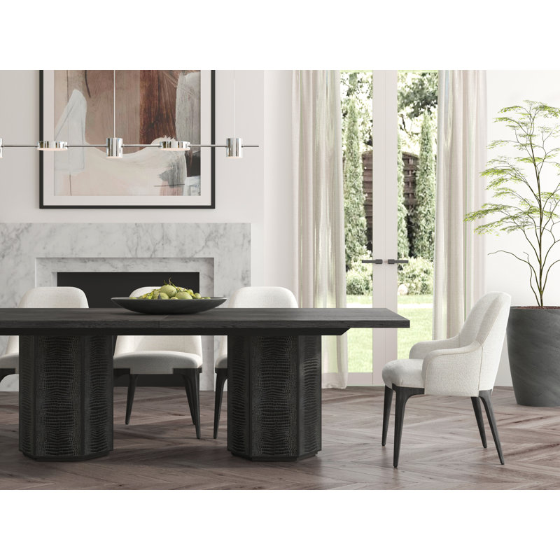 Spencer ST. James Dining Table, Black