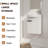 Shontea 16.8'' Single Bathroom Vanity with Ceramic Top-493250807