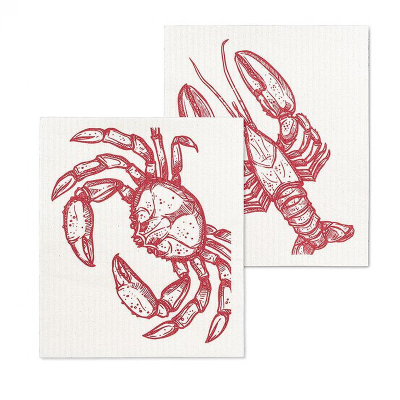 Torchon homard et crabe