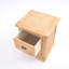 Sarkar 45cm W Solid + Manufactured Wood Bedside Table-25210403