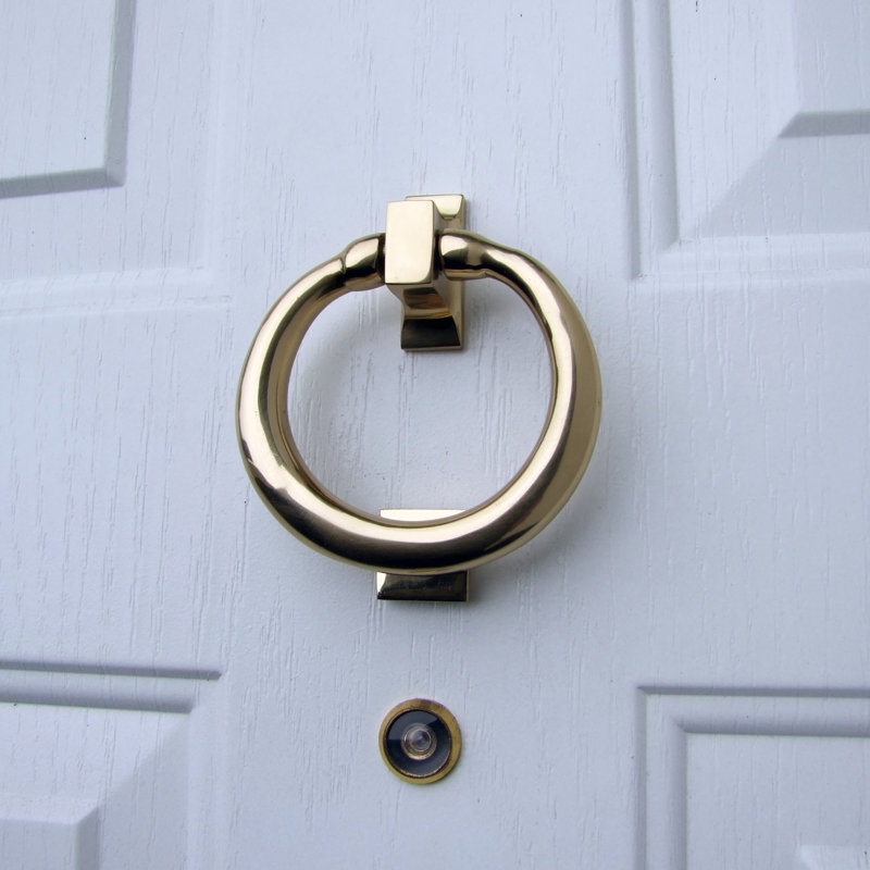 Michael Healy Designs Door Knocker, Brass