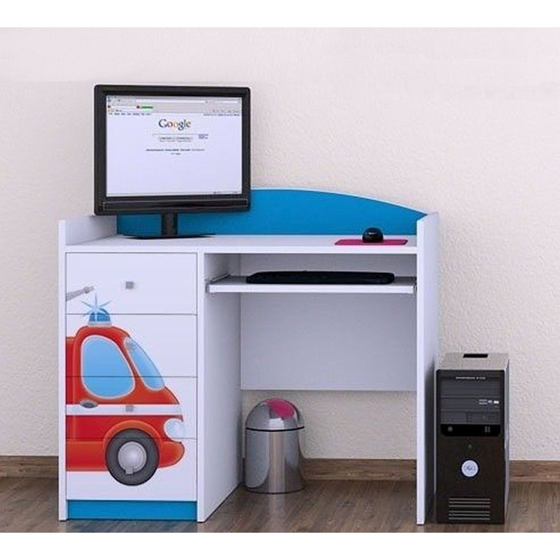 Artemis 100cm Computer Desk, Blue