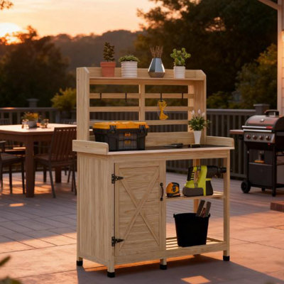 Potting Bench,Wooden Potting Bench