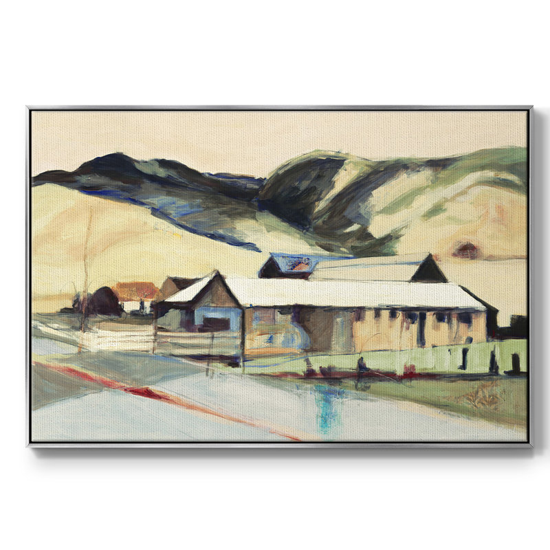 Méchant - cadre photo, reproduction d'art sur toile, H 25 po x l 17 po x P 2 po, Argent