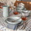 over&back Coupe 16-Piece Semi Hand-Finished Stoneware Dinnerware Set, Service for 4-99305507