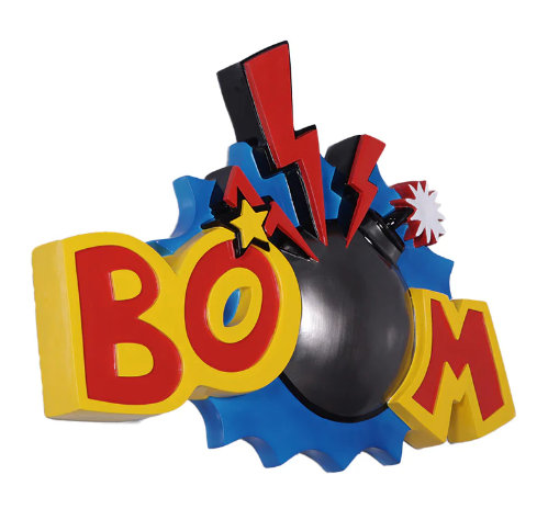 Dinvers Boom Wall Art