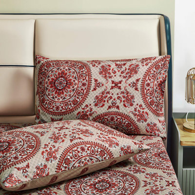 Damask Microfiber / Polyester Pillowcase