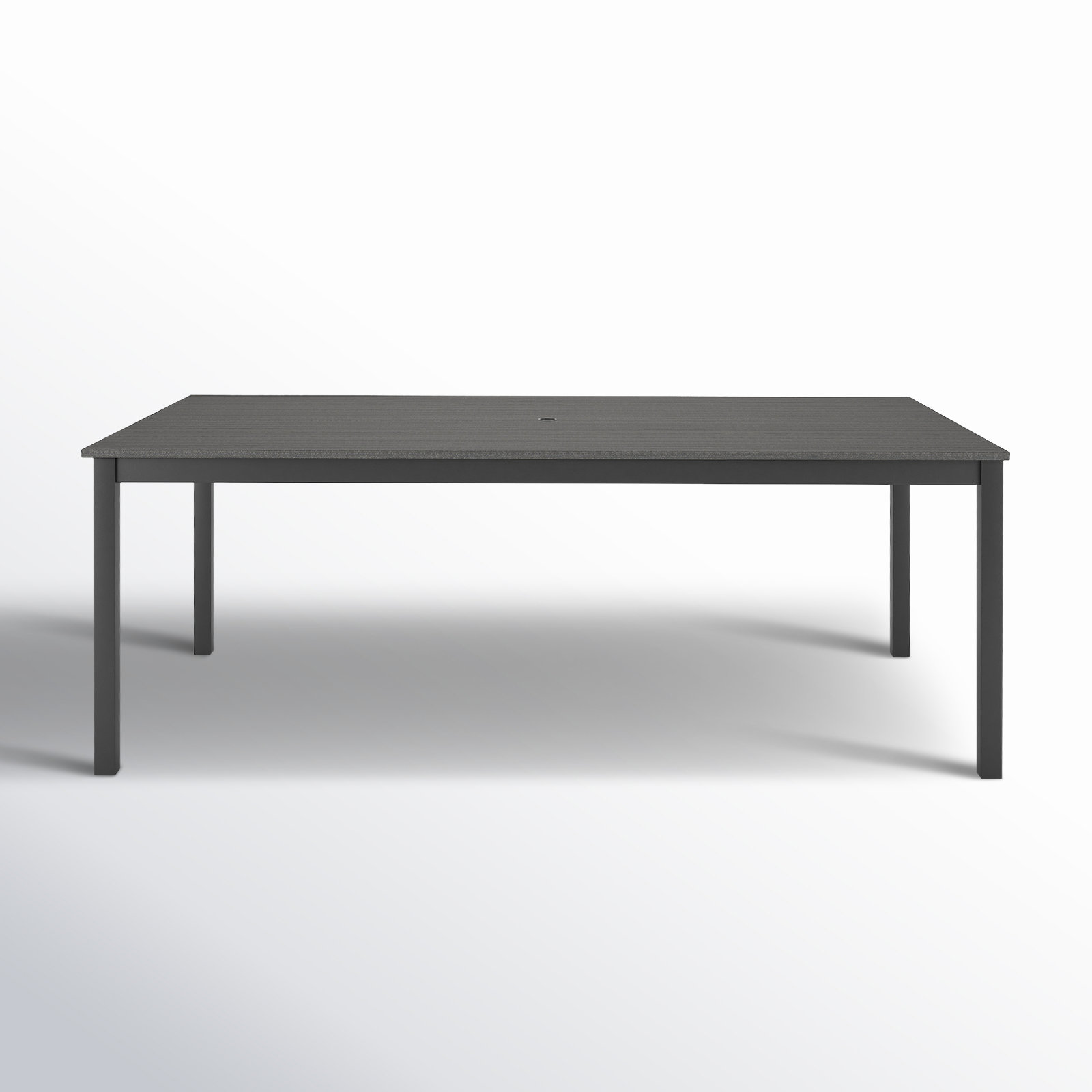 Townsend Patio Dining Table, 41" W x 83" L x 29" H, Gray