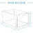 4 Pair Stackable Shoe Storage Box