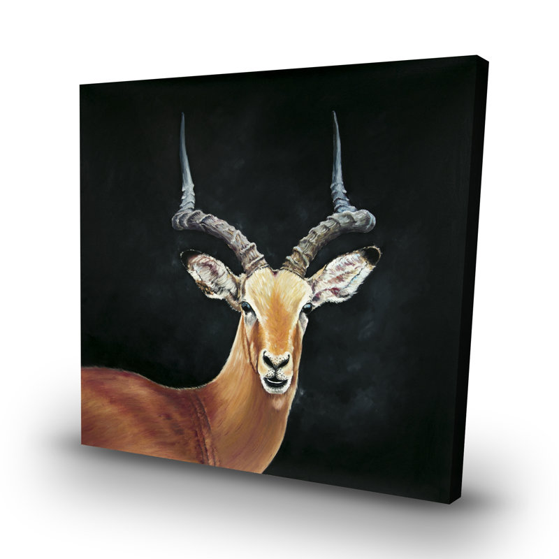 Antelope - 32"x32" art on canvas