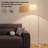Adjustable Brightness & Colour Temperature Floor Lamp With Remote Control, Rotating Lampshade, Magnetic Remote & Timer Function, Easy Installation-484050282-484050287