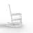 Outdoor Patio HDPE Rocking Adirondack Chair-930783621