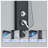 44'' Shower Panel with Fixed Shower Head-88625695