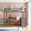 Lit mezzanine avec tablettes et bureau-1048619147-1048619144