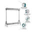 120Cm Rolling Clothes Racks-466710805