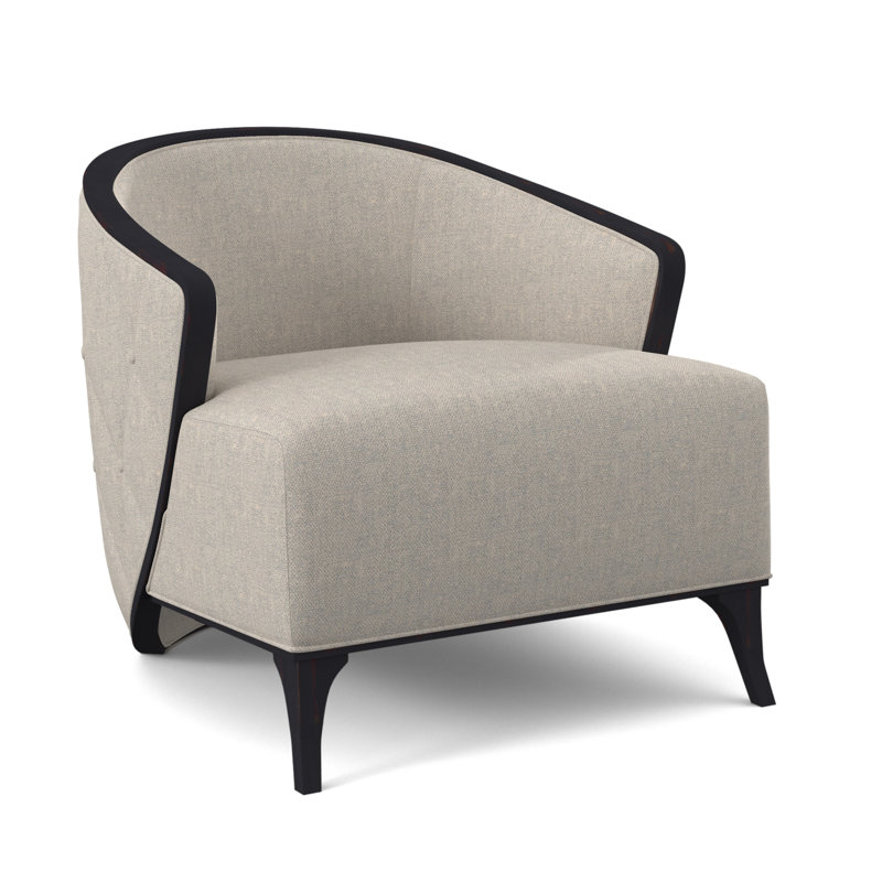 Penegrine Lounge Chair, Vintage Ebony, Kinsley Sky