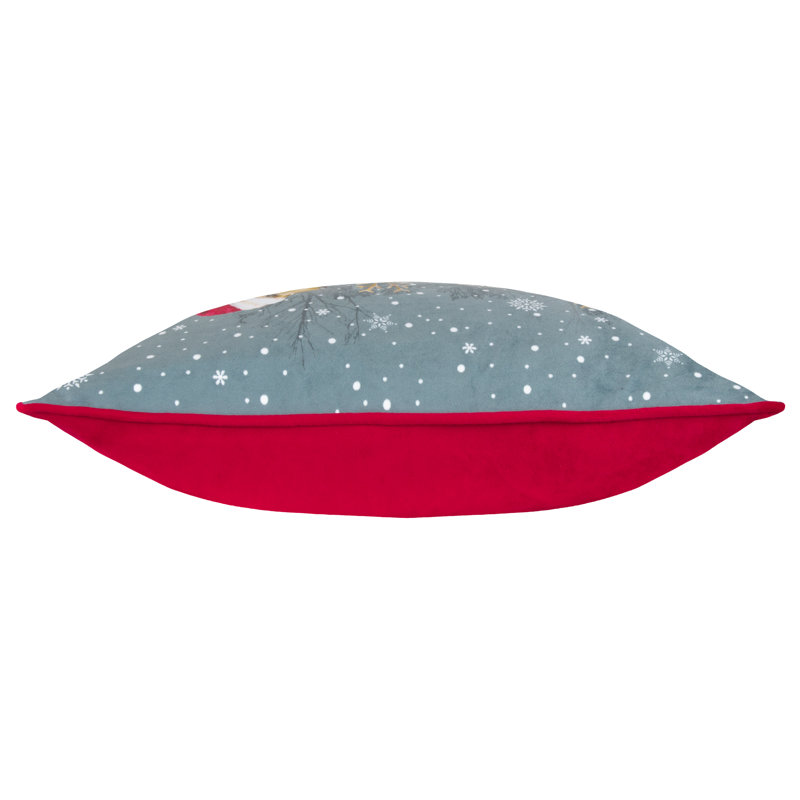 Annastyn Abstract Blue Rectangular Throw Cushion