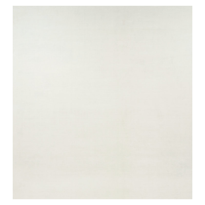Rug & Kilim’S Oversized Contemporary Textural Solid Rug In White Tones
