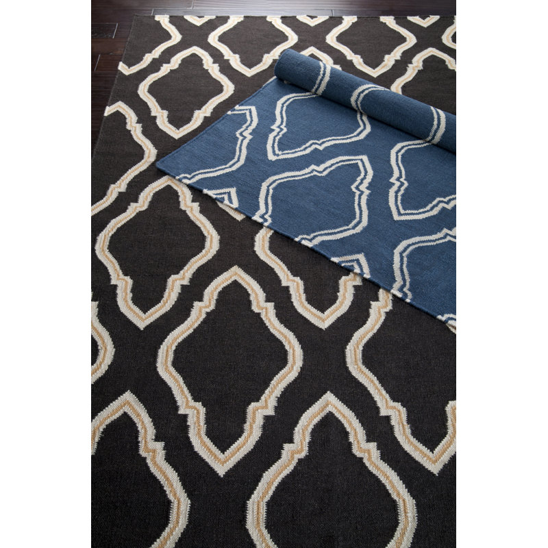 Findley Wool Geometric Indoor Rug, Rectangle 8' x 11'