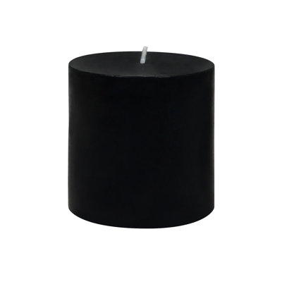 Smokeless Paraffin Unscented Pillar Candle