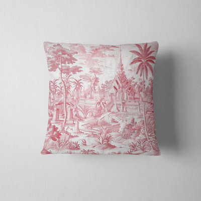 Ayutthaya Reversible Pillow Cover