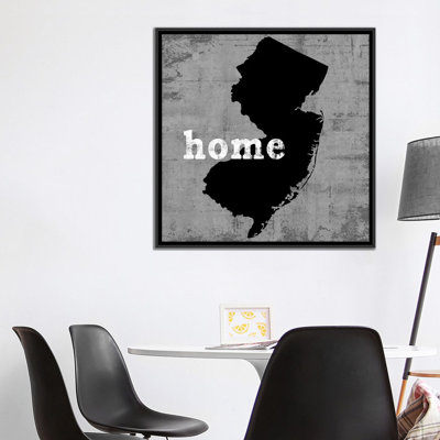 This is Home Series: New Jersey par Luke Wilson - impression sur toile tendue