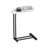 2-Pieces C-Shaped Side Table C Table Living Room End Table Wood End Table With Metal Frame-1672229457