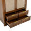 Wardrobe WITH 2 DOORS AND 4 DRAWERS WAINUT-1213175622