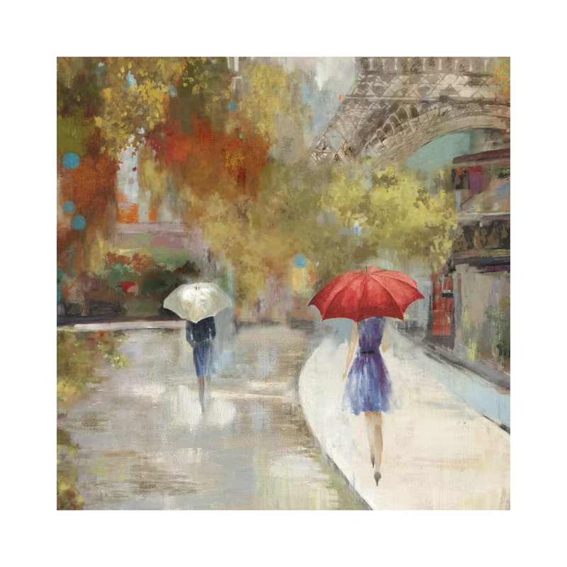 Sunlight Avenue I by Allison Pearce - Wrapped Canvas Painting, 45.72 cm H x 45.72 cm W x 3.175 cm D